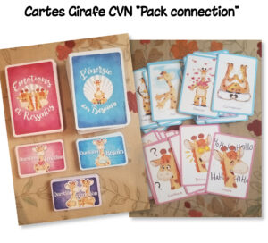 Les Cartes Jeux « Apprentie Girafe